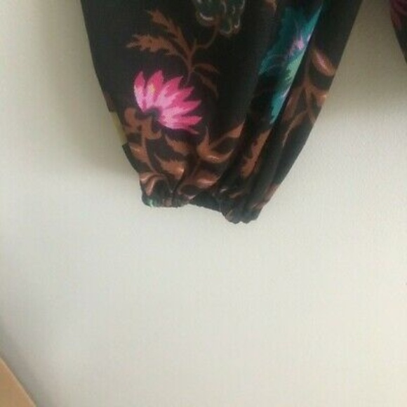 Free People Black Floral Blouse - Picture 5 of 8